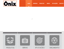 Tablet Screenshot of ceramicaonix.com.br